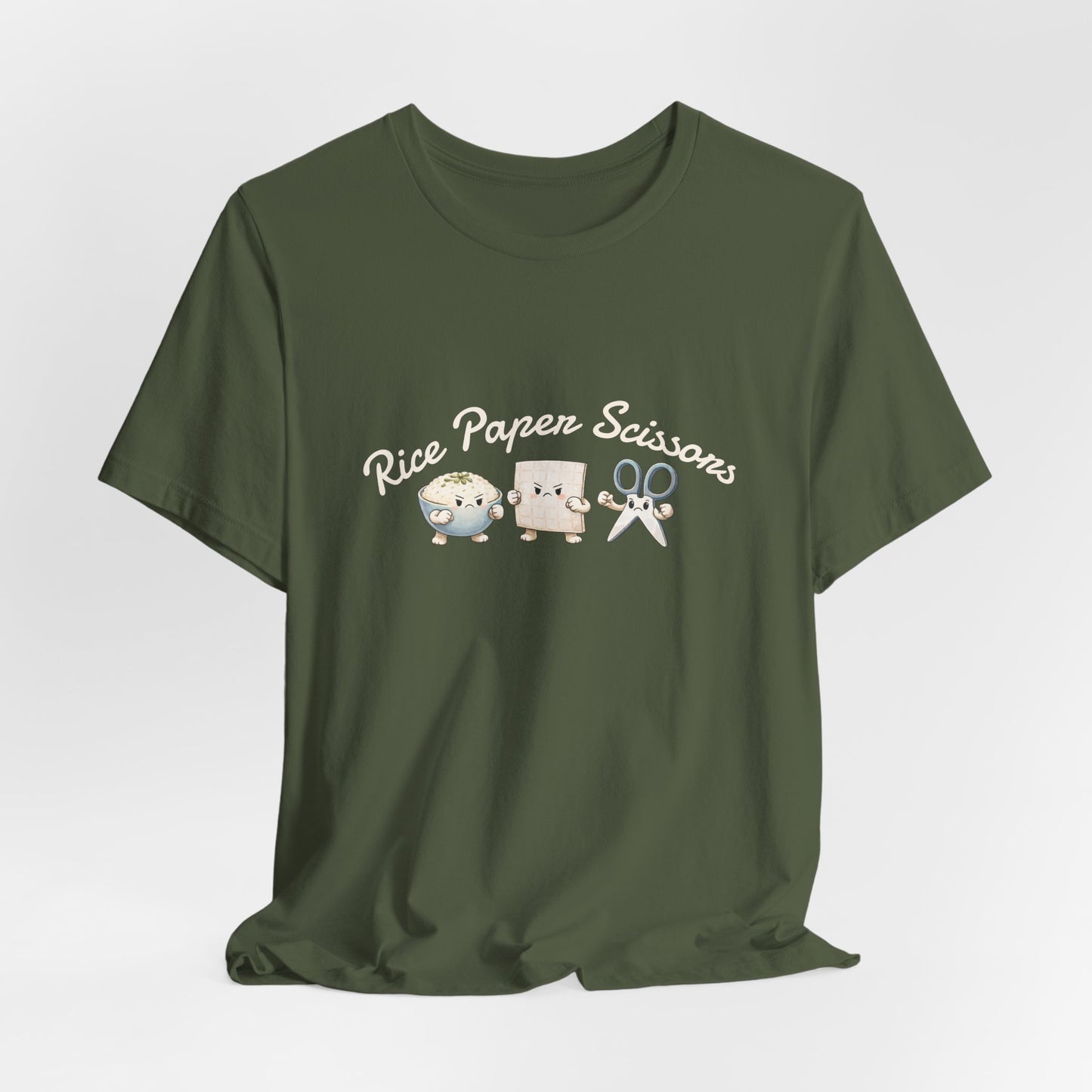 Rice, Paper, Scissors Tee