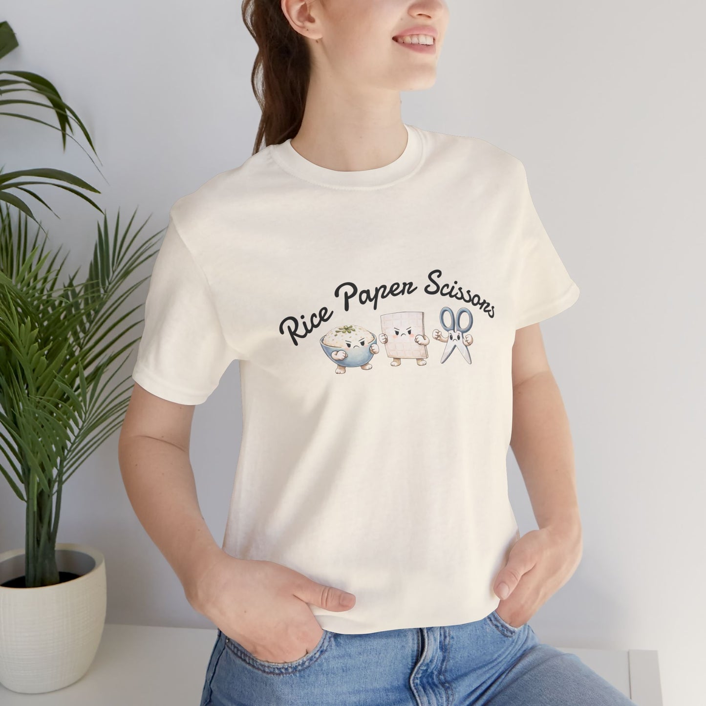 Rice, Paper, Scissors Tee