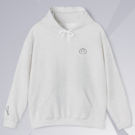 Dumpling Hoodie - Embroidered w/ Chopsticks Sleeve